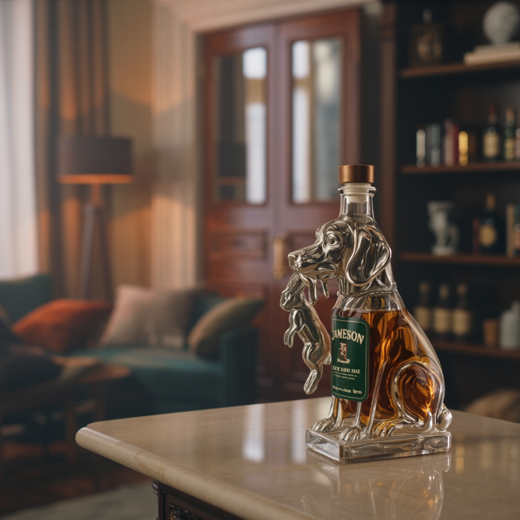 Whiskyflasche – Sonderedition „Treue Freunde“