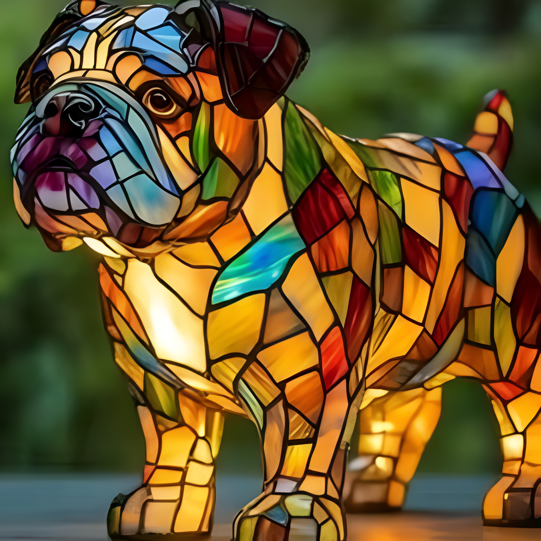 Lampada Artigianale – Tommie: Enchanting Dog