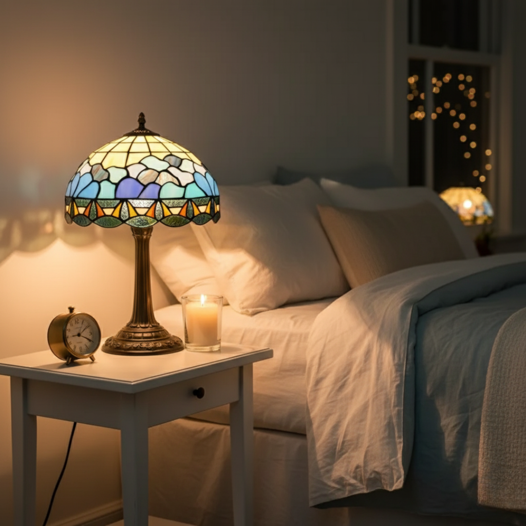 Lampada Ispirata alla Rosa Vibrante