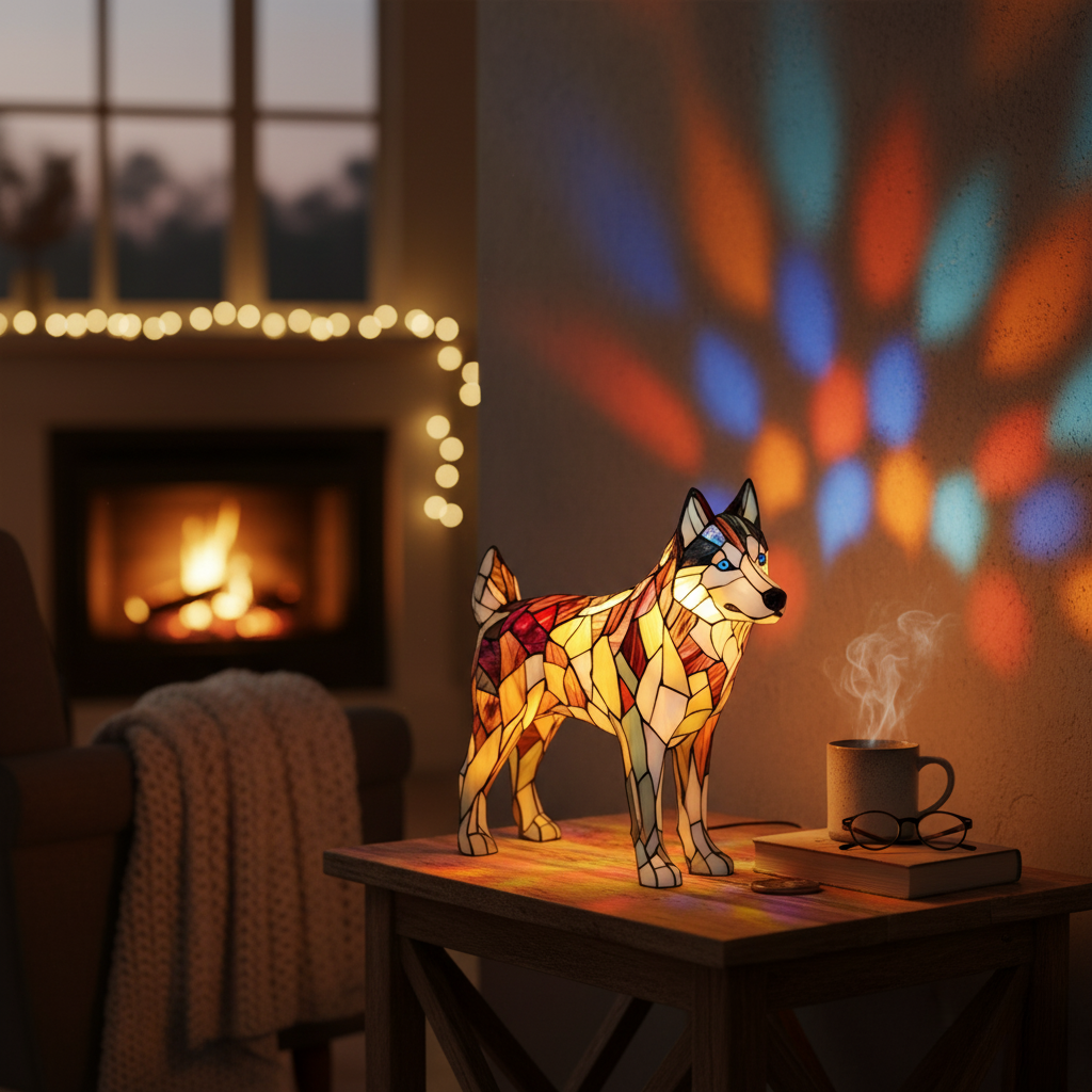 Lampada Artigianale – Nala Enchanted Dog