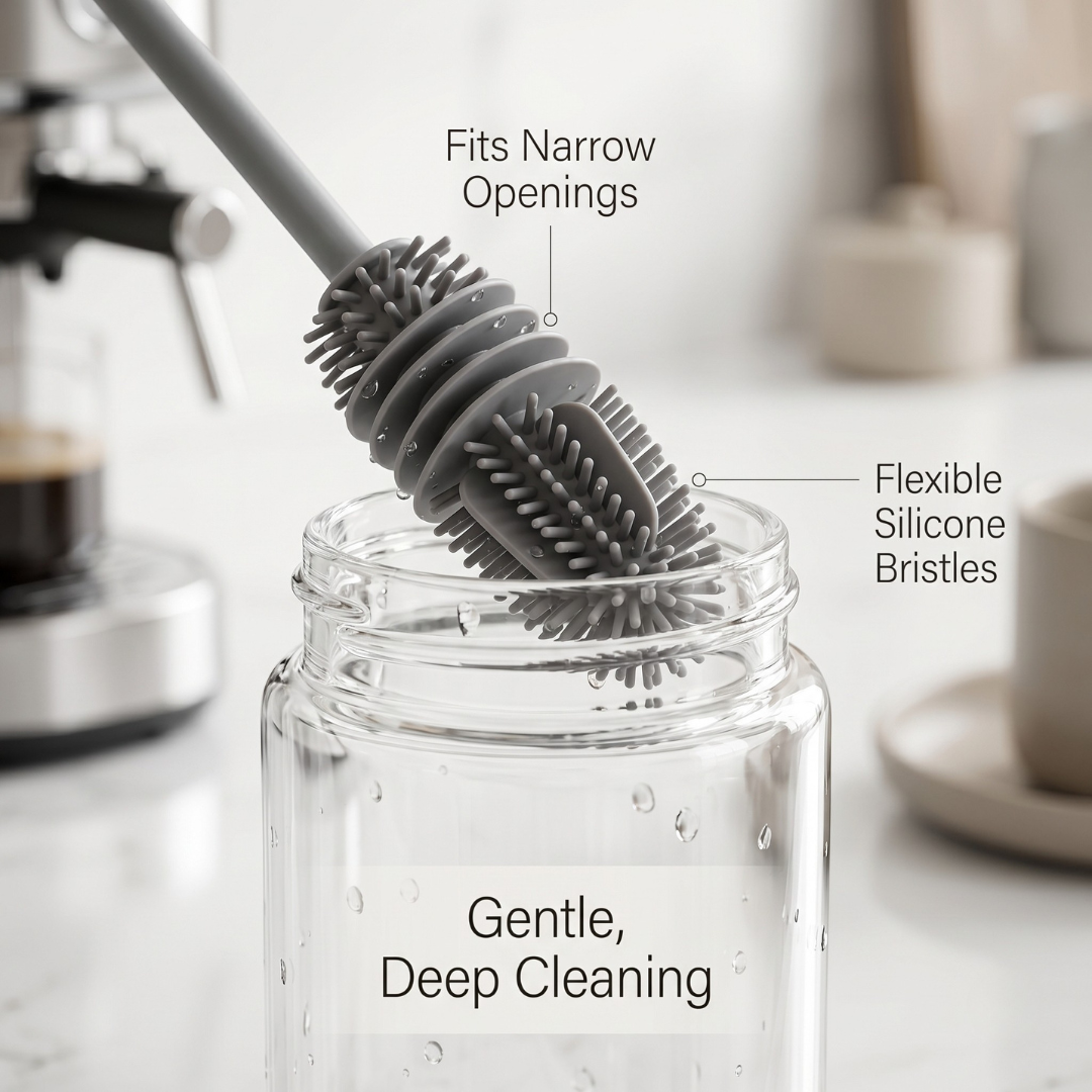 PureReach™ Silicone Bottle Brush
