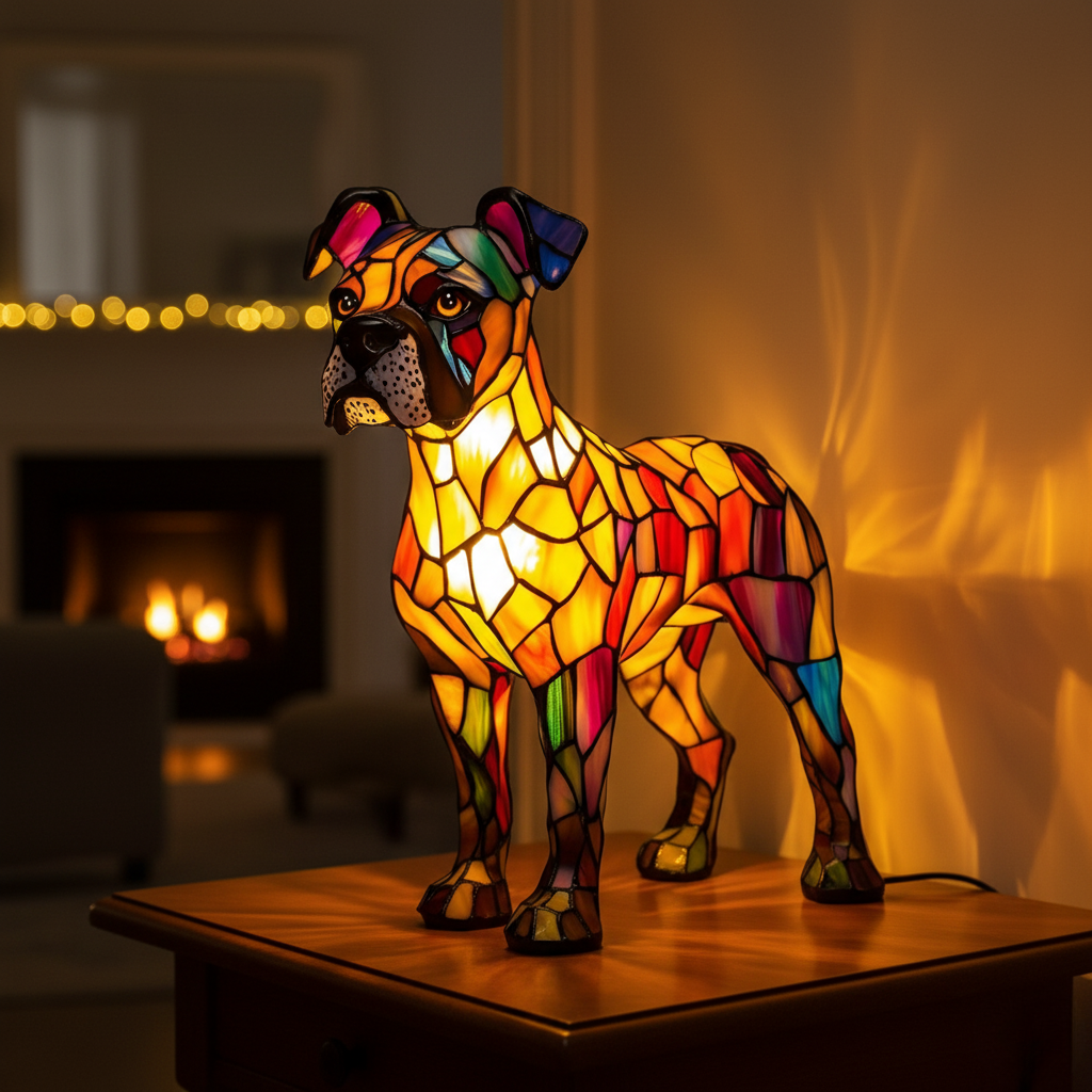 Lampada Artigianale – Dog Lightning Magic