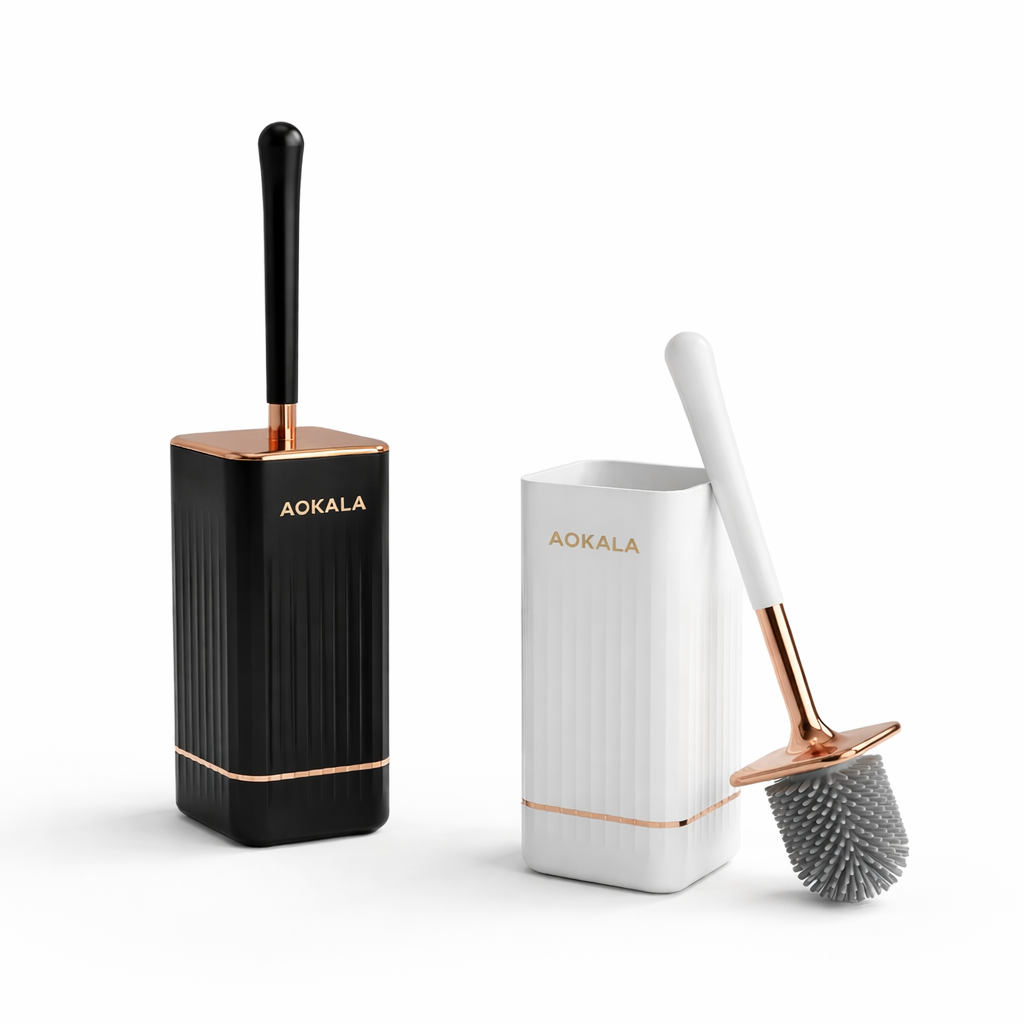 Ensemble de brosses de toilette en silicone LuxeSil™