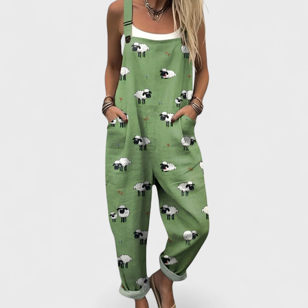 Anja - Combinaison Élégante et Confortable Coupe Ample