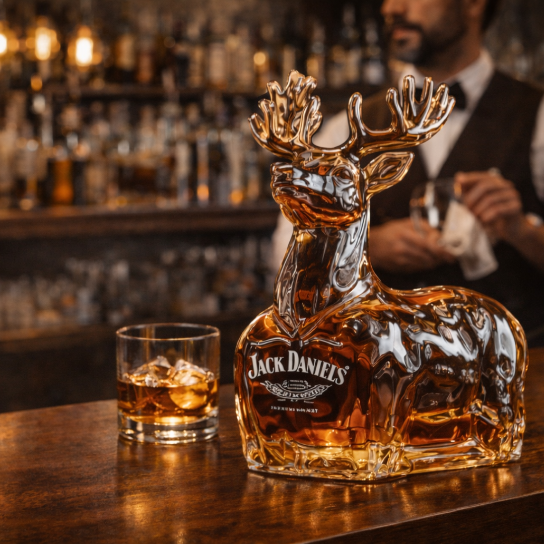 Whisky Jack Daniel's - Édition de Noël Renne : Le Cadeau Parfait pour les Fêtes