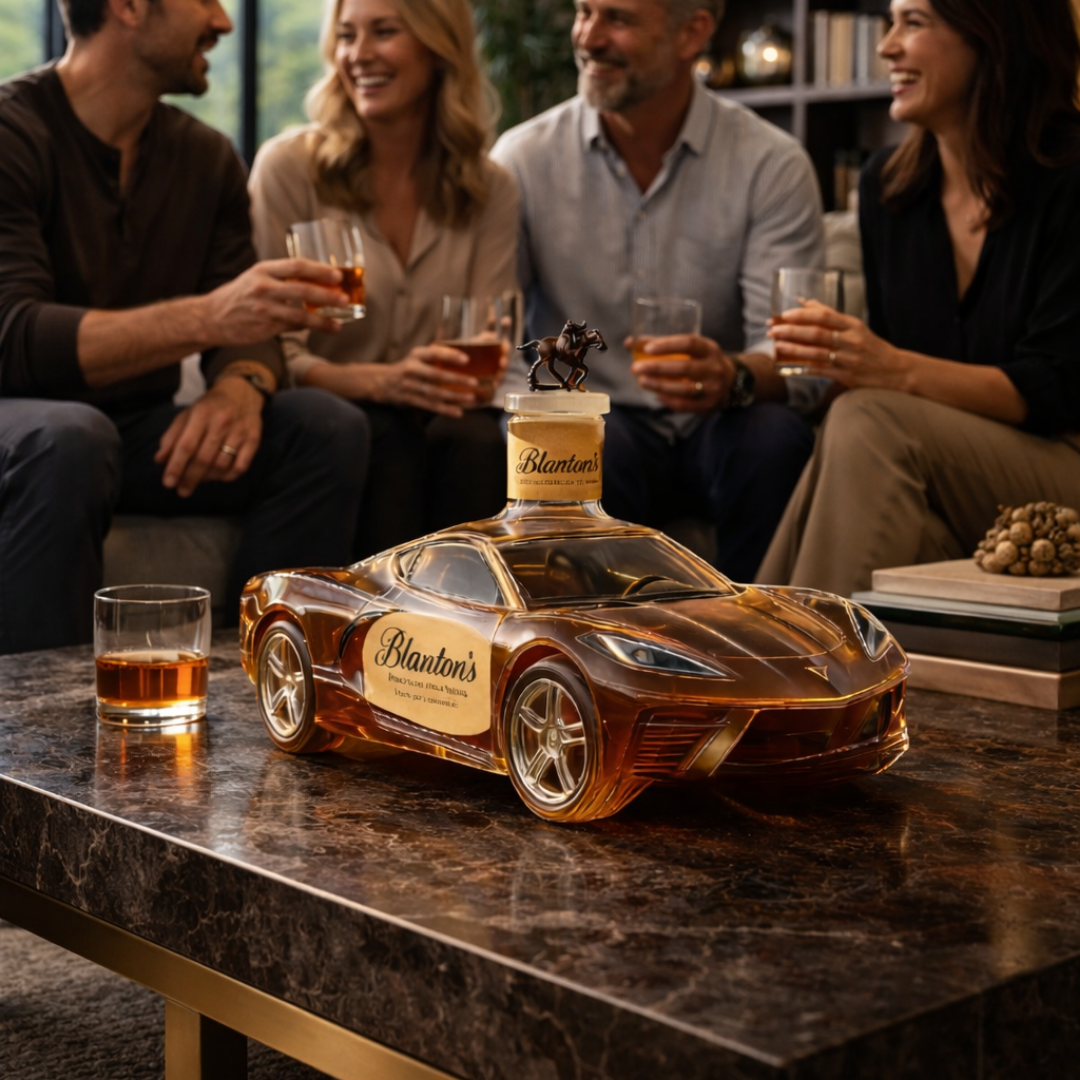 Corvette Whiskey Flasche