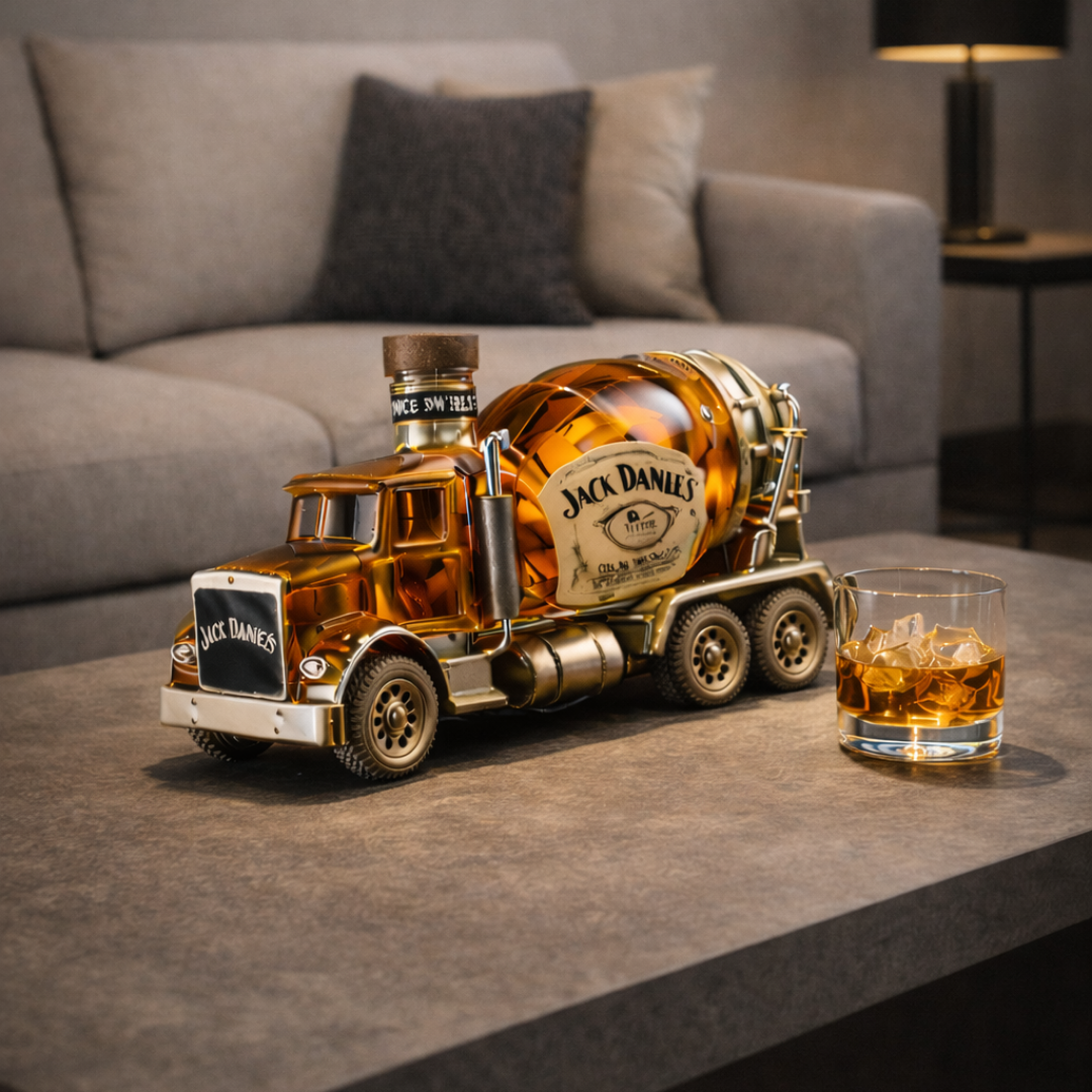 Jack Daniel's Whiskey Flasche - Truck Edition