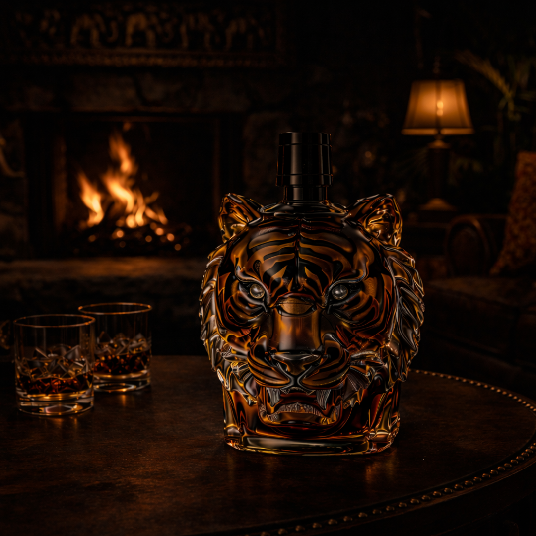 Carafe à Whisky - Édition Tigre
