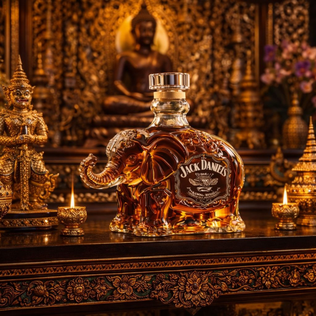 Bouteille de Whisky Jack Daniel's - Édition Éléphant