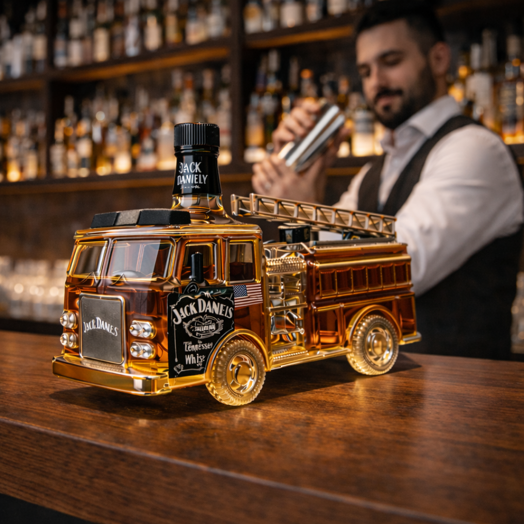Whisky Jack Daniel's Flasche – Feuerwehr-Edition