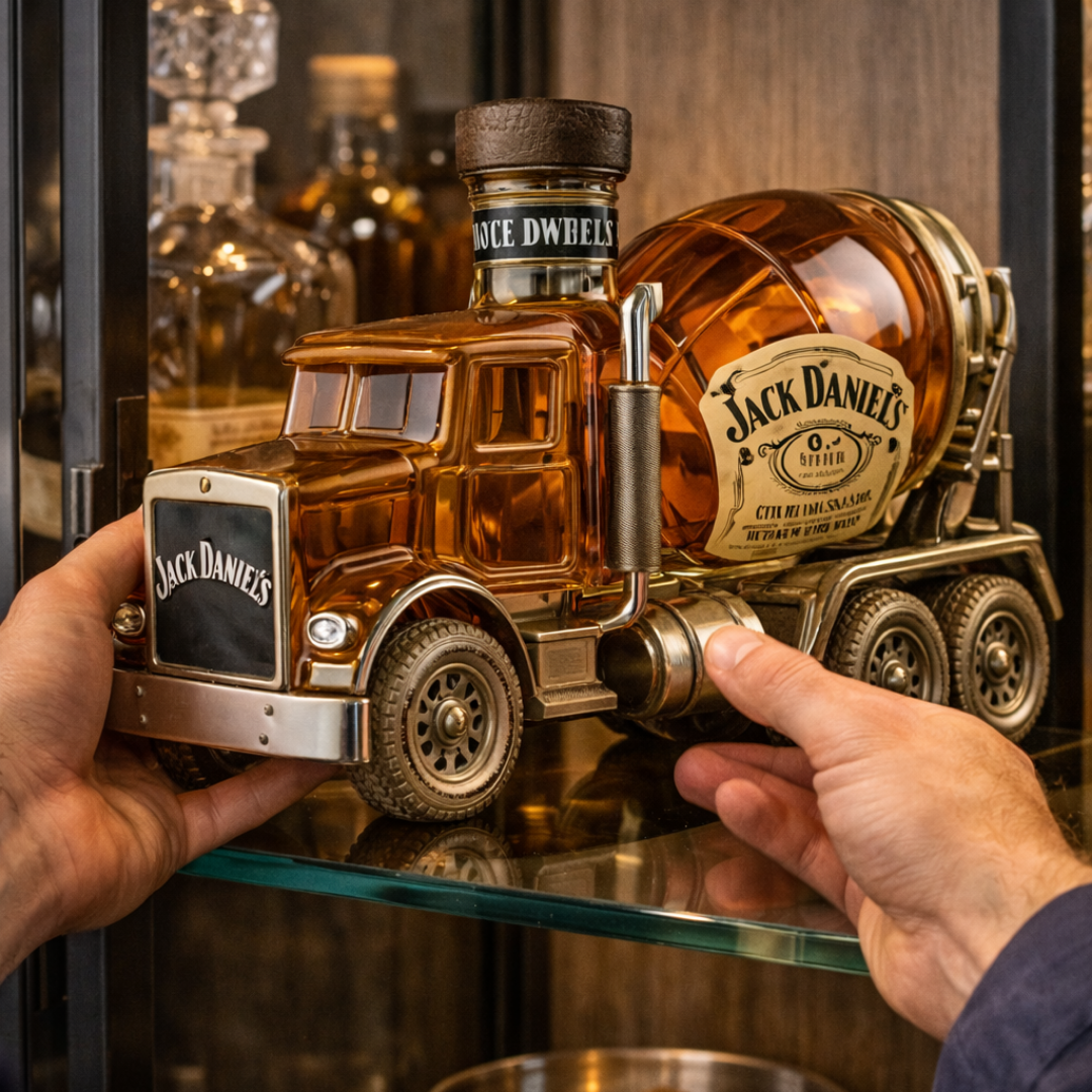 Jack Daniel's Whiskey Flasche - Truck Edition