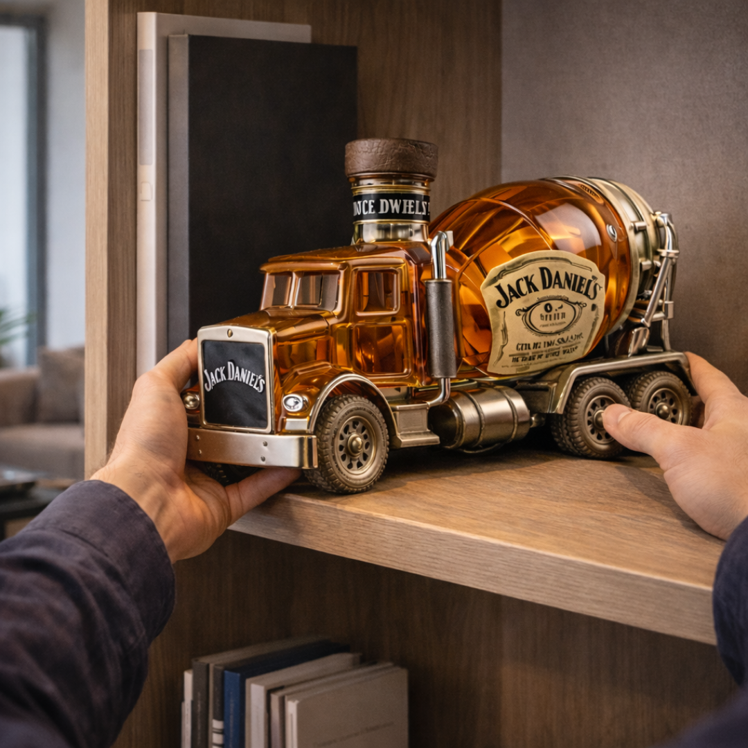 Jack Daniel's Whiskey Flasche - Truck Edition