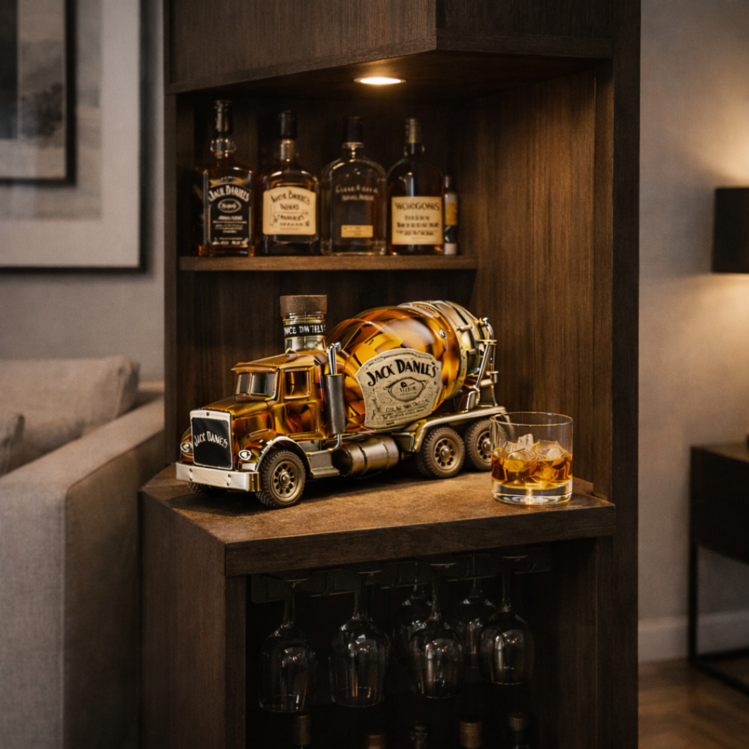 Jack Daniel's Whiskey Flasche - Truck Edition