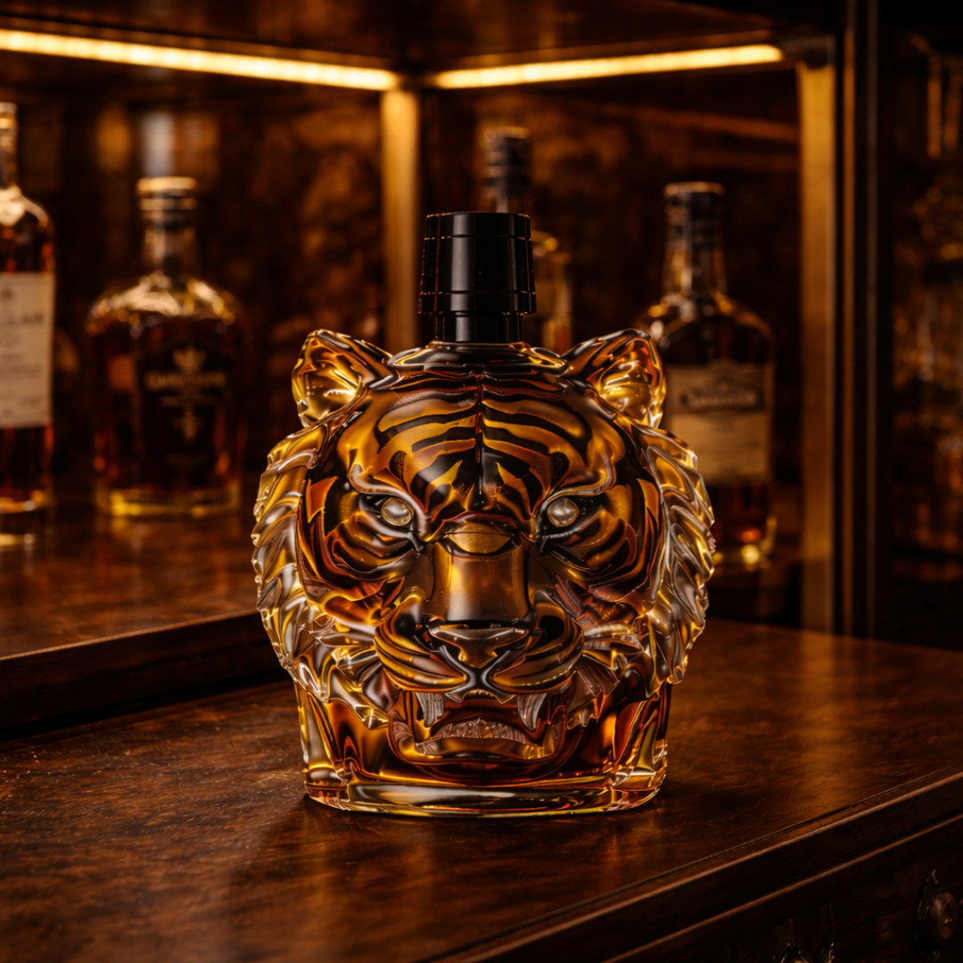 Carafe à Whisky - Édition Tigre