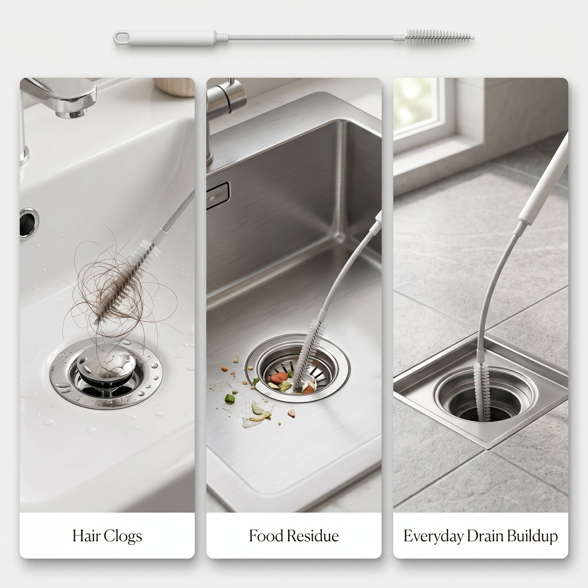 PipeReach™ Flexible Abflussbürste