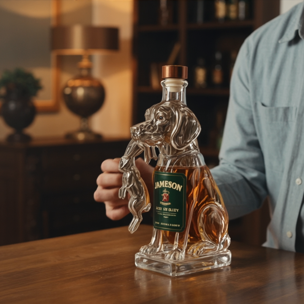 Whiskyflasche – Sonderedition „Treue Freunde“