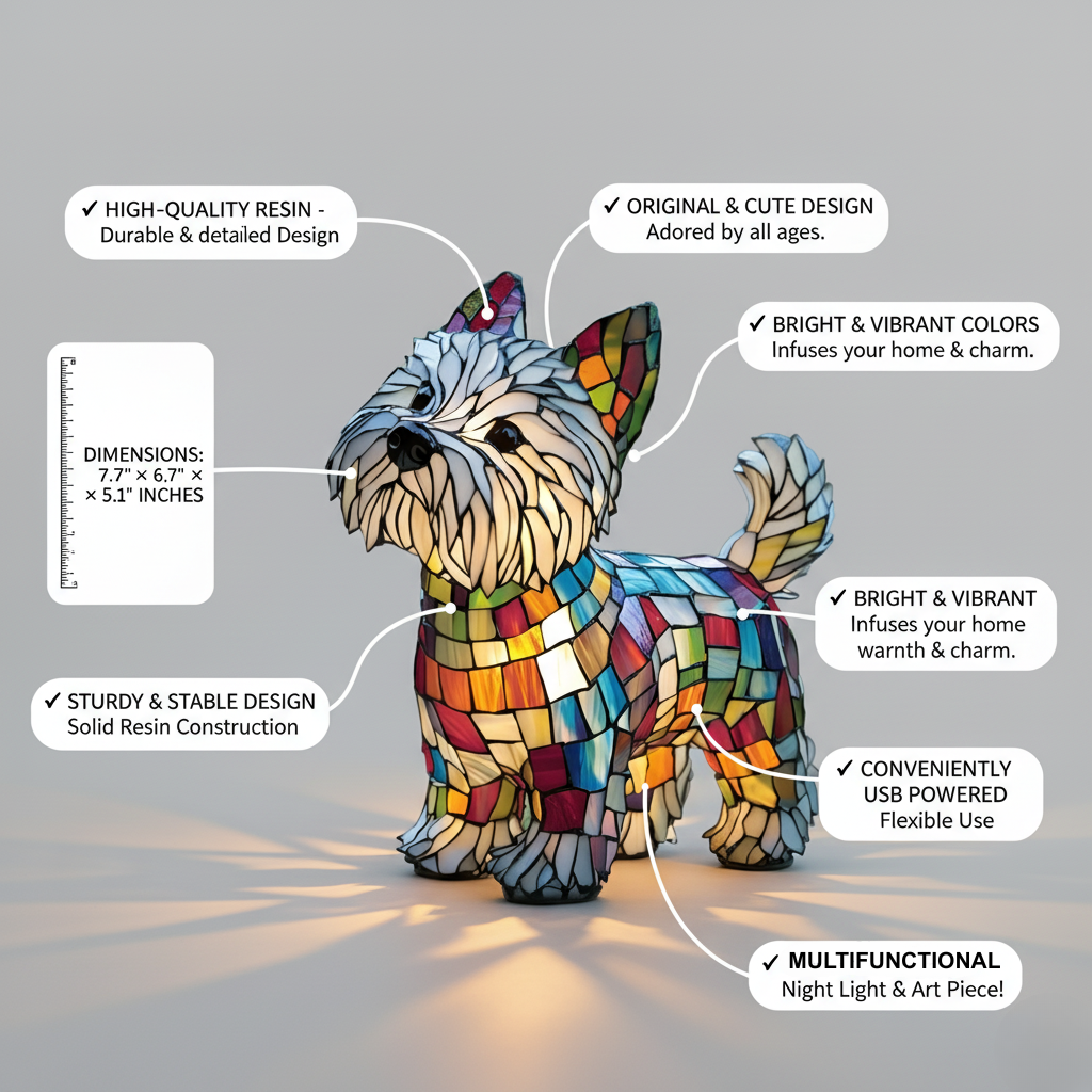 Lampada Artigianale – Kiko Enchanted Canine