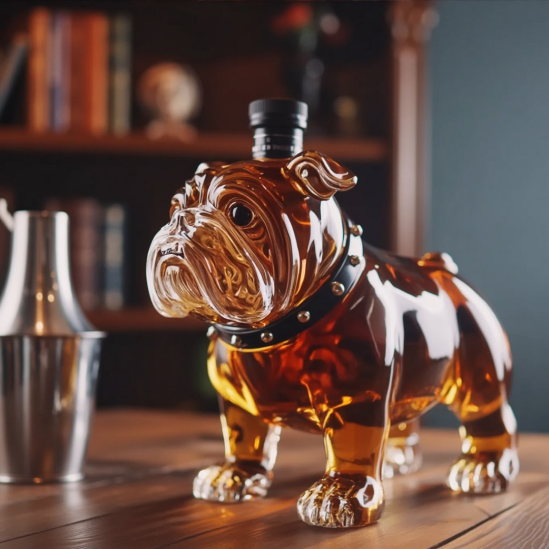 Whiskyflasche Bulldog - Sonderedition