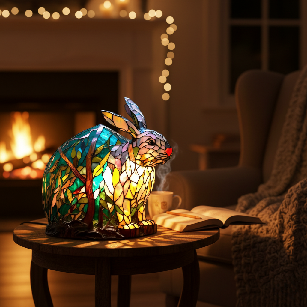 Lampe artisanale – Light Bunny by Noppie