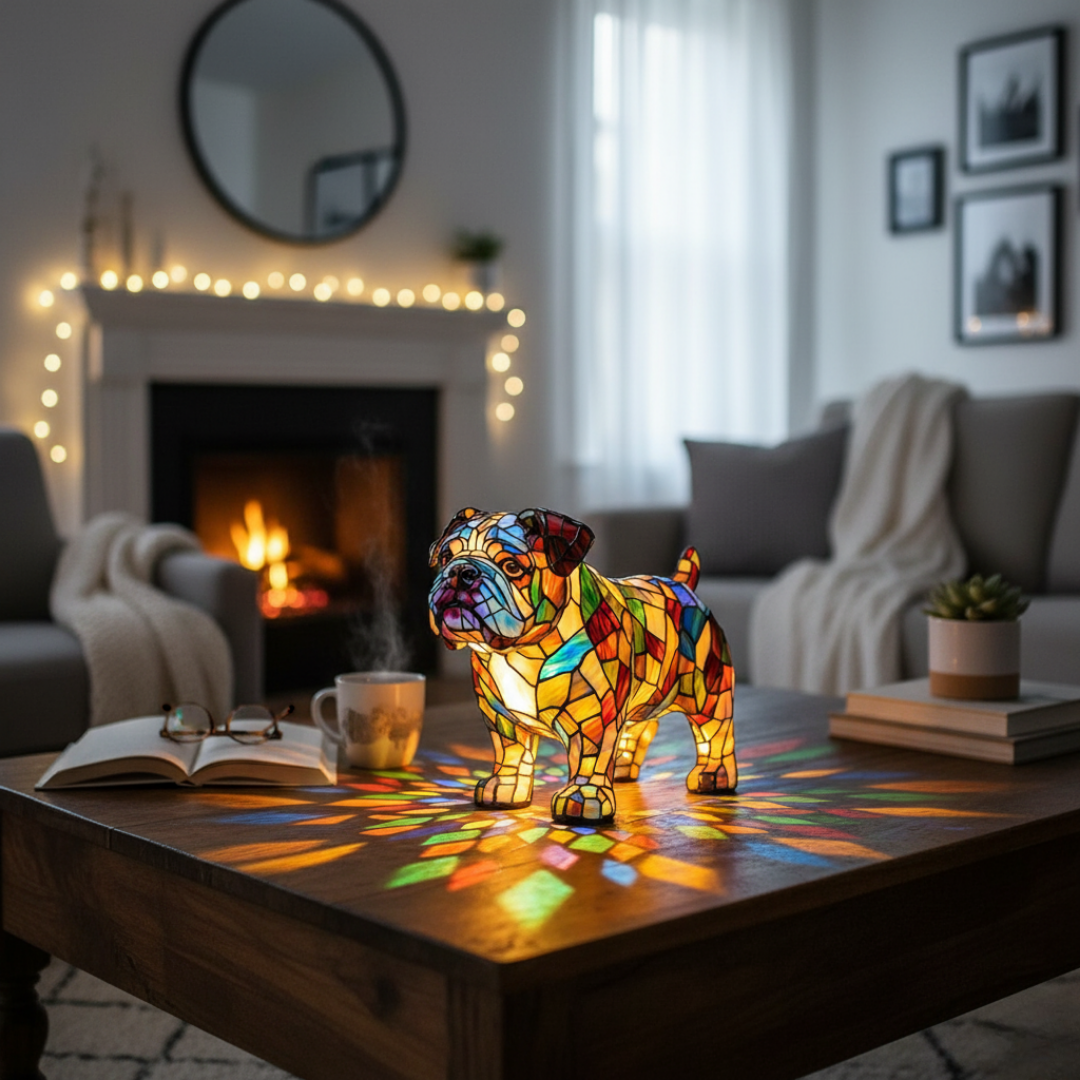 Lampada Artigianale – Bulldog Steps