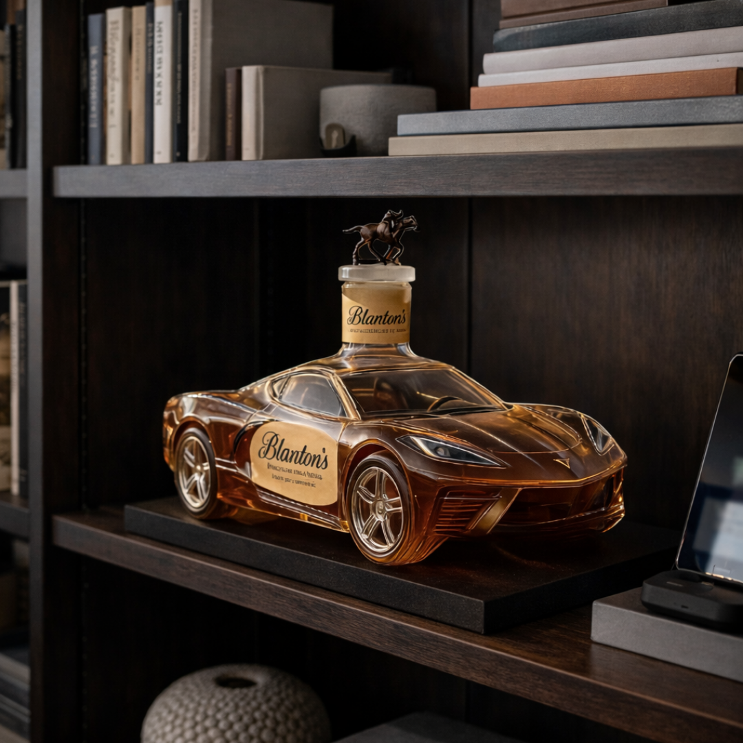 Corvette Whiskey Flasche