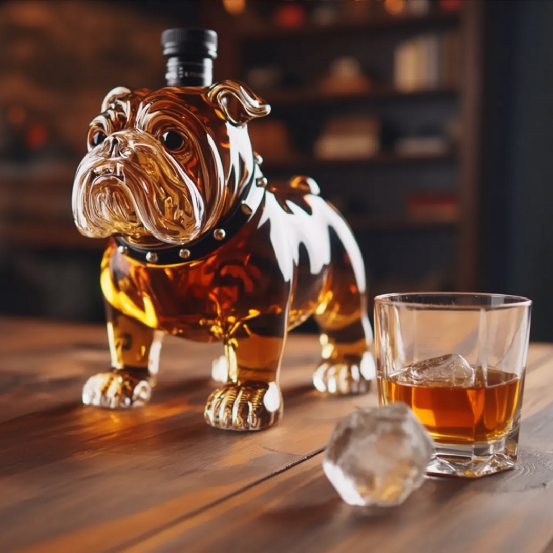 Whiskyflasche Bulldog - Sonderedition