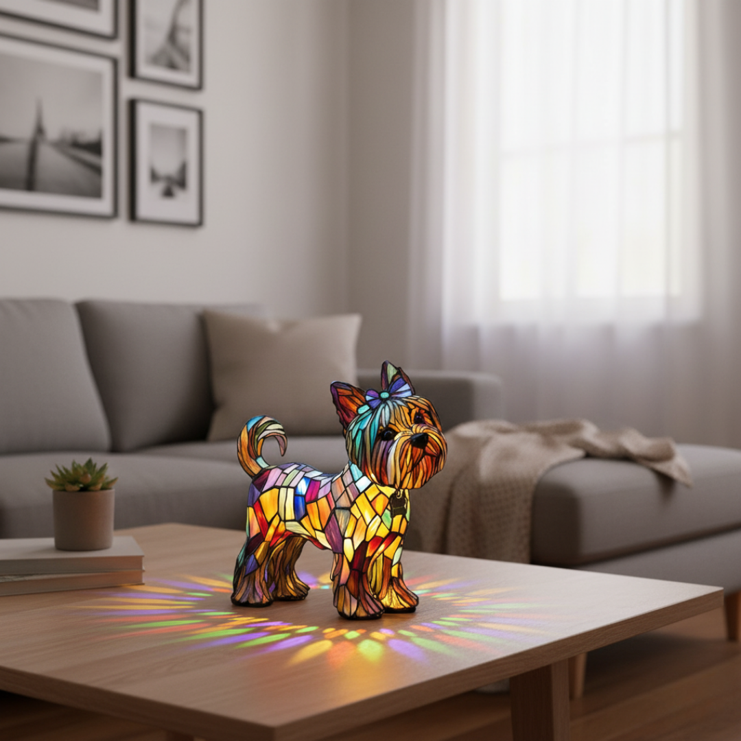 Lampada Artigianale – Crystal Queen, the Corgi of Eternal Glow
