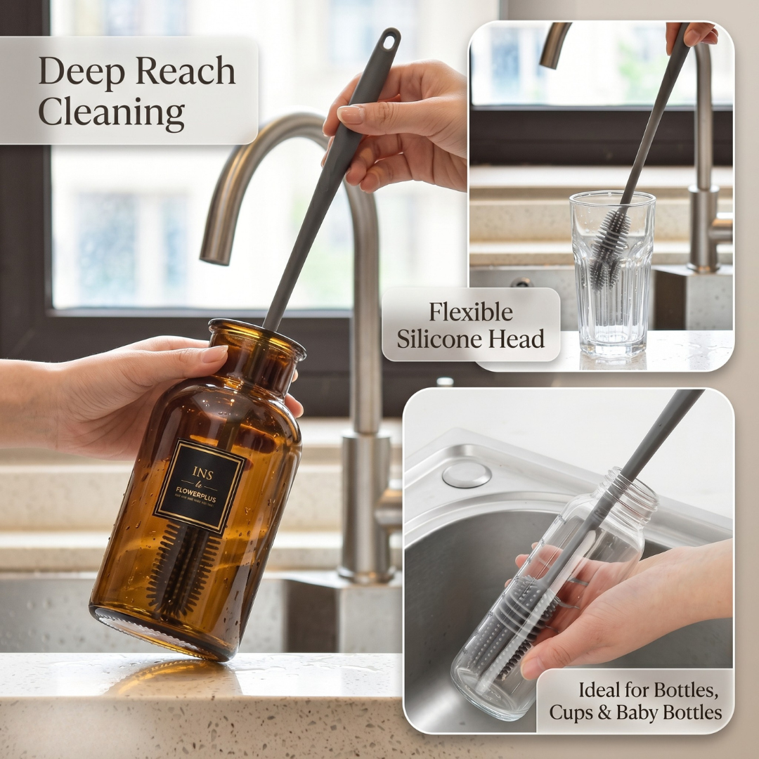 PureReach™ Silicone Bottle Brush