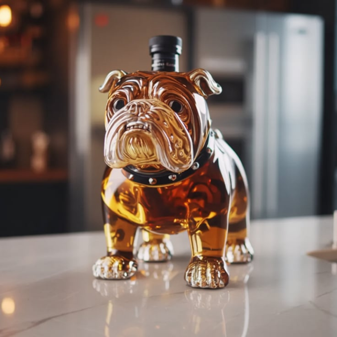 Whiskyflasche Bulldog - Sonderedition