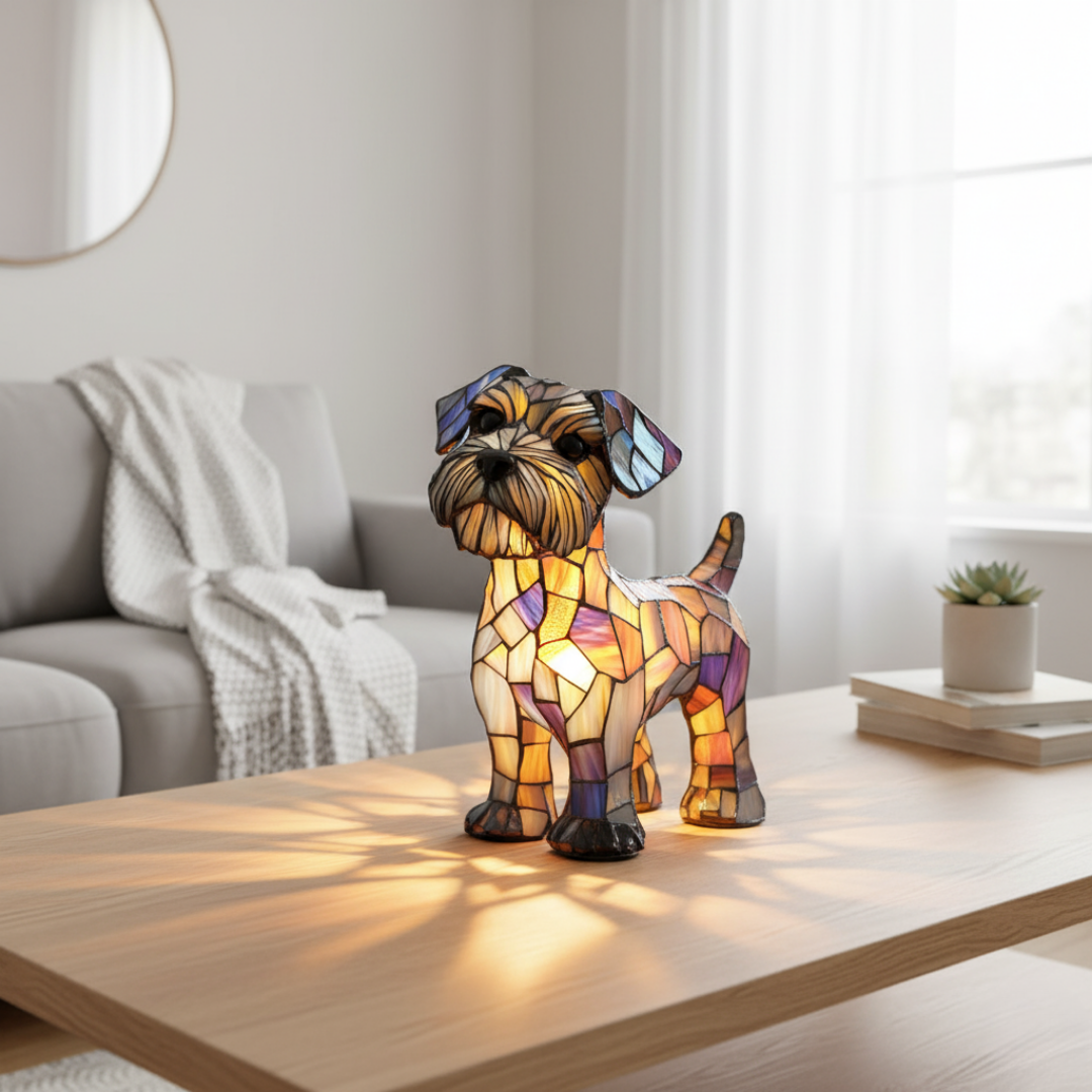 Handgemachte Lampe – The Power of Terriers