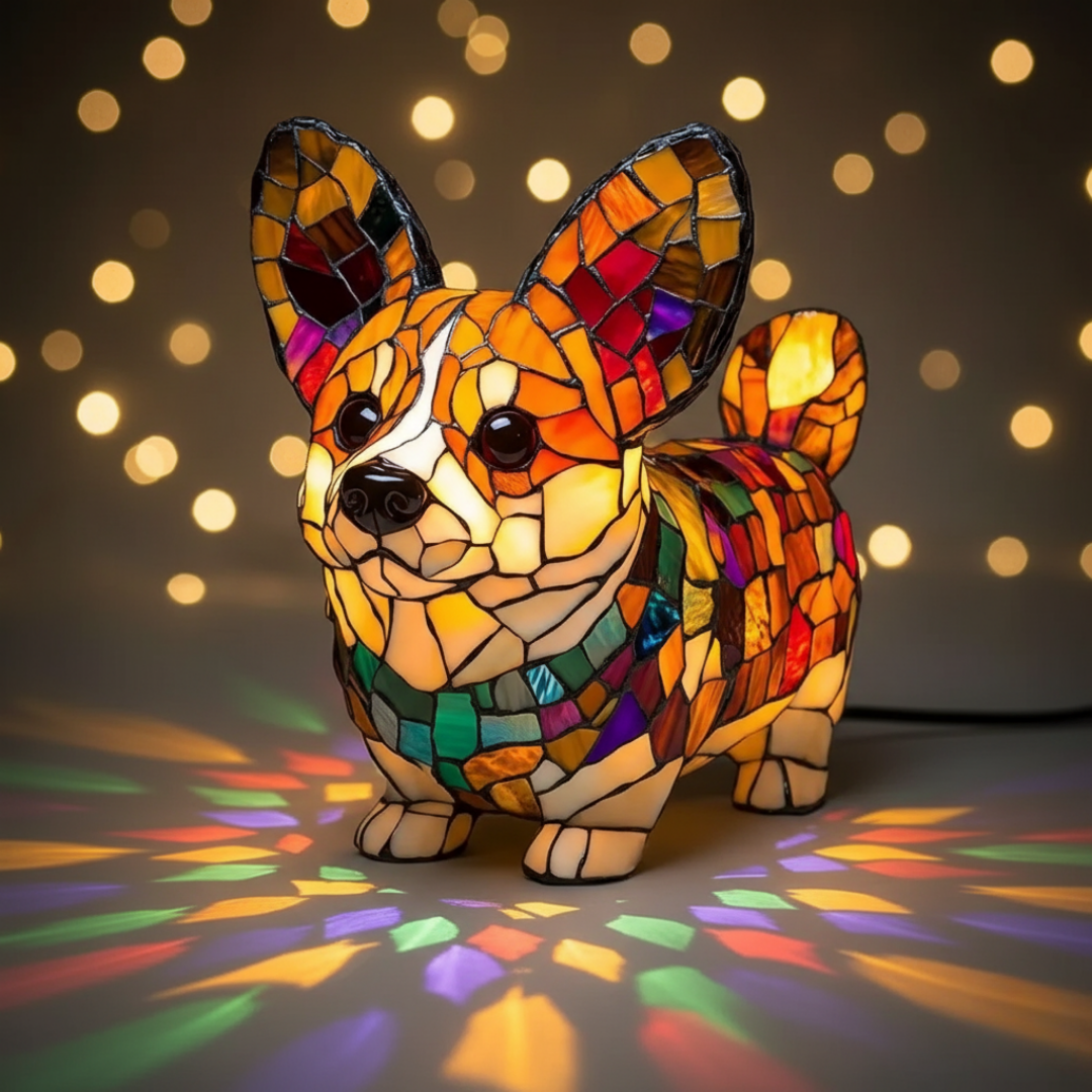 Lampada Artigianale – Nala Of Eternal Glow The Gentle Corgi Of Light