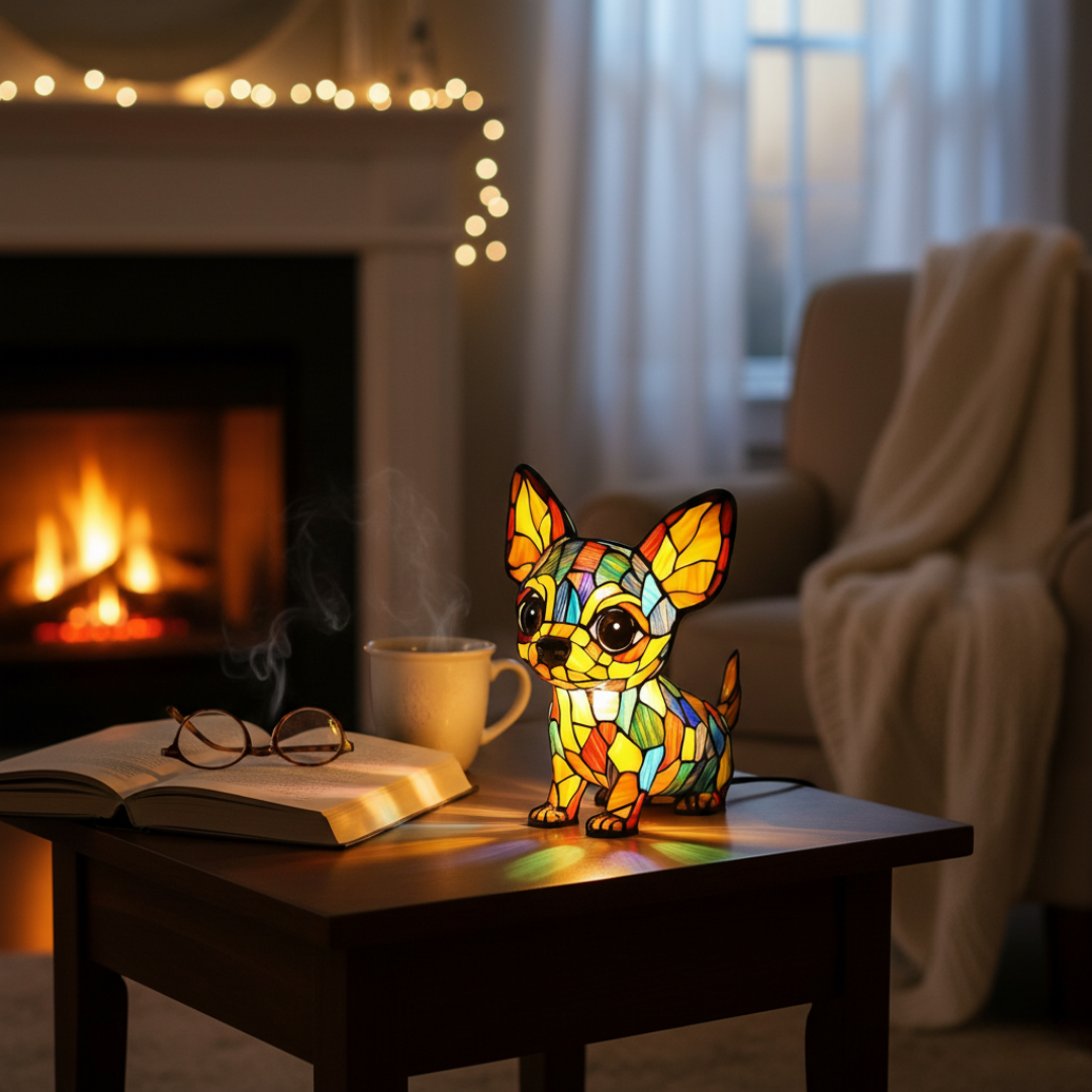 Lampada Artigianale – Chihuahua of Eternal Glow, The Gentle Companion