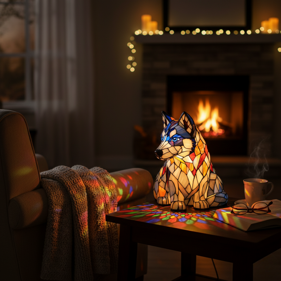 Lampada Artigianale – Arctic Husky