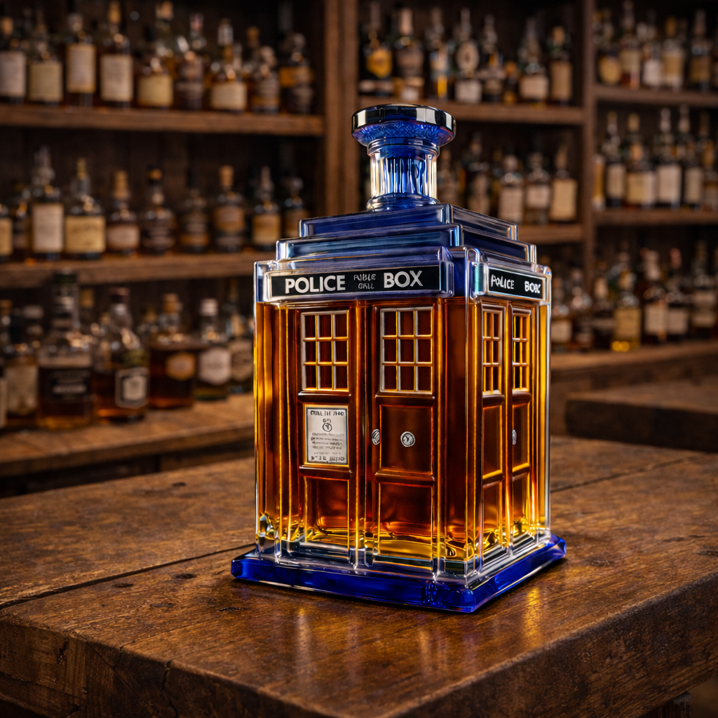 Whiskyflasche 'Equipe' – Sonderedition