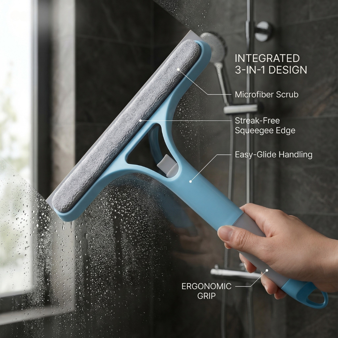 SpraySwipe™ 3-in-1 Window Cleaner