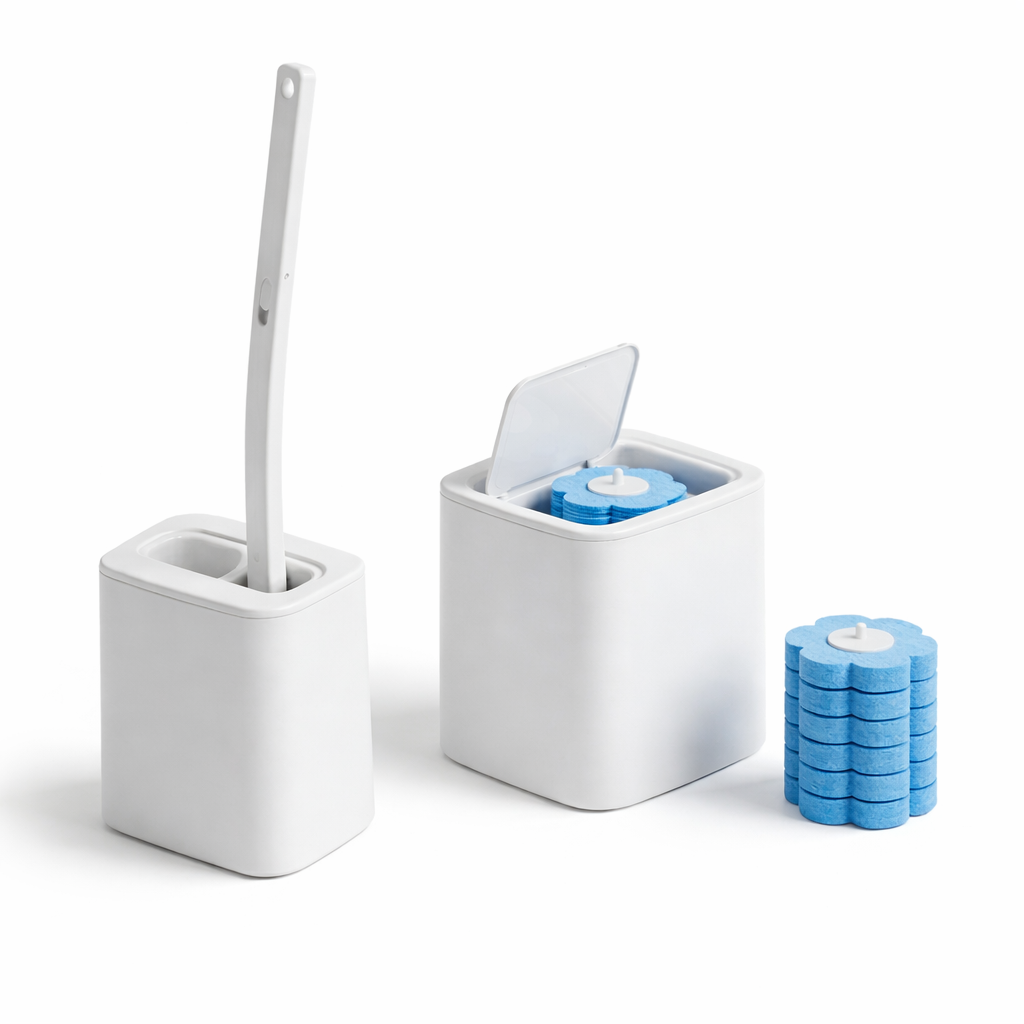 PureDrop™ Einweg-Toilettenbürstensystem