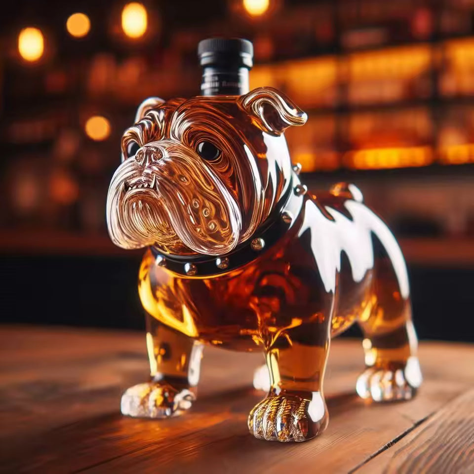 Whiskyflasche Bulldog - Sonderedition