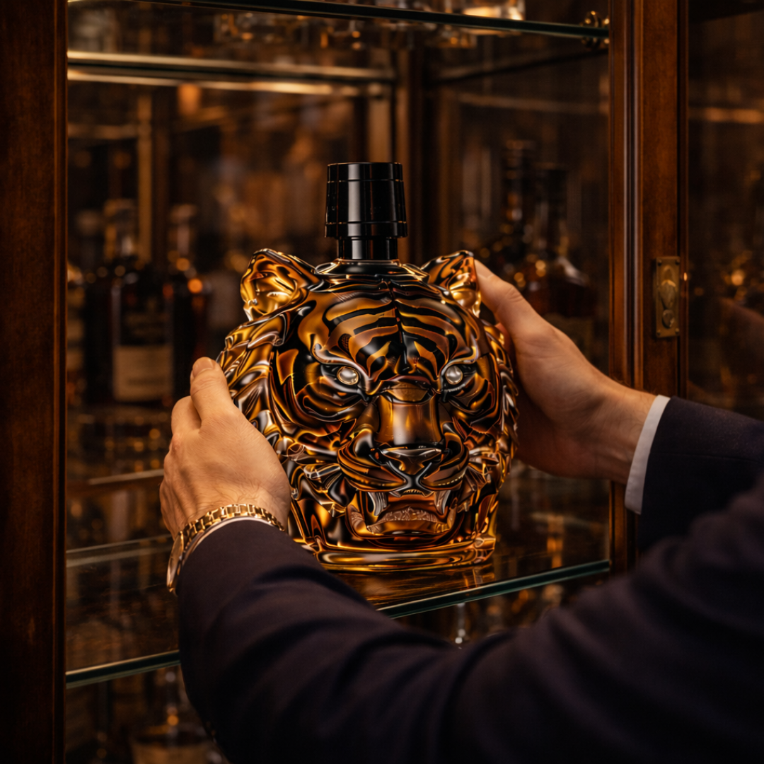Carafe à Whisky - Édition Tigre