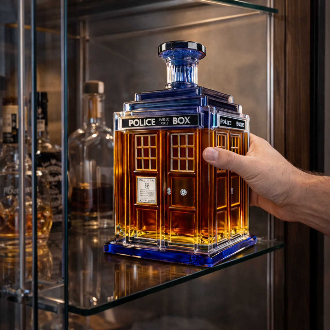 Whiskyflasche 'Equipe' – Sonderedition