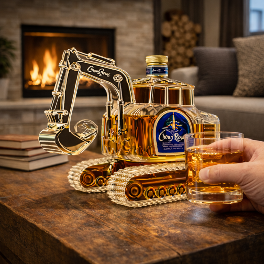 Bouteille de Whisky - Édition Pelleteuse : L'Essence de la Force