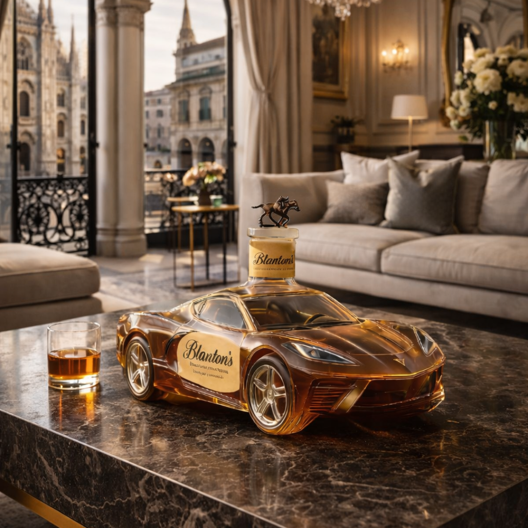 Corvette Whiskey Flasche