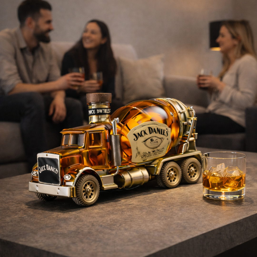 Jack Daniel's Whiskey Flasche - Truck Edition