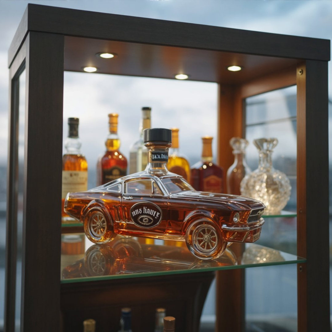 Whisky Mustang Flasche - Exklusive Edition