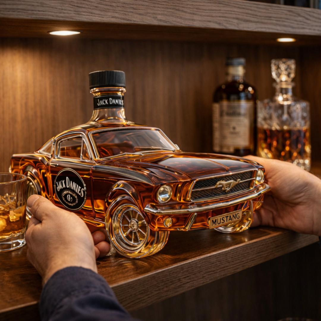 Whisky Mustang Flasche - Exklusive Edition