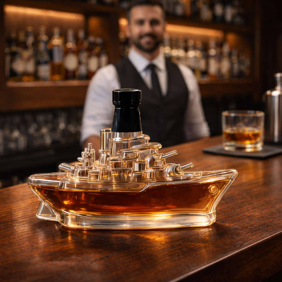 Whiskyflasche - Marine Edition