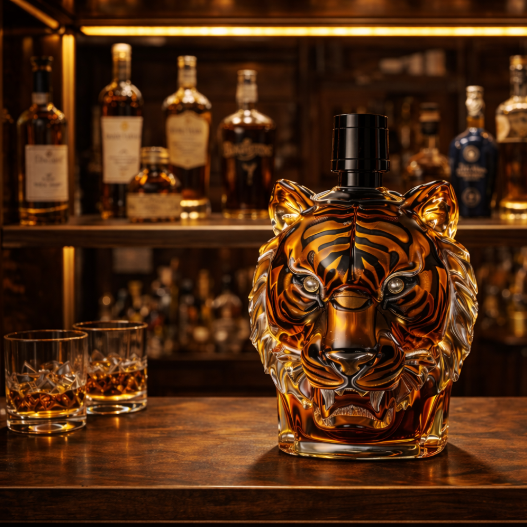 Carafe à Whisky - Édition Tigre
