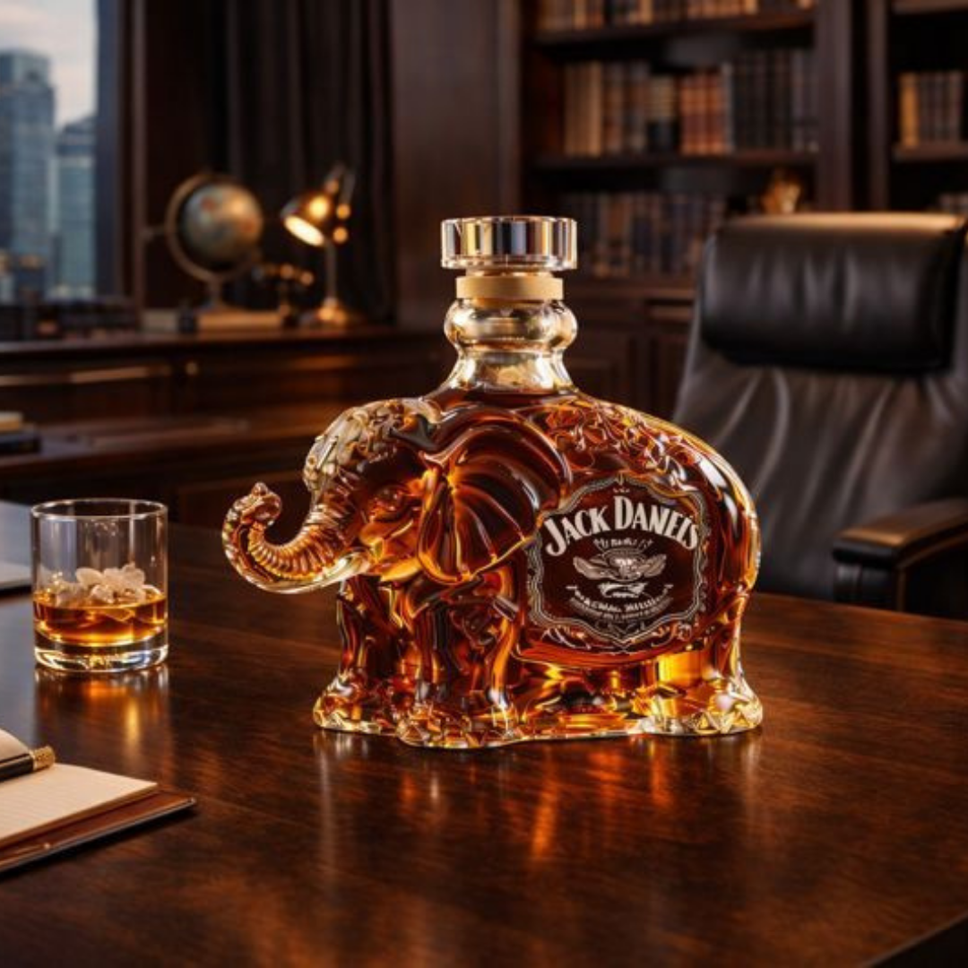 Jack Daniel's Whiskey Flasche - Elephant Edition