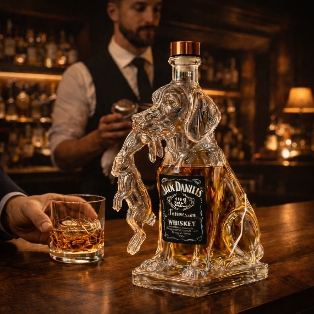 Whiskyflasche – Sonderedition „Treue Freunde“