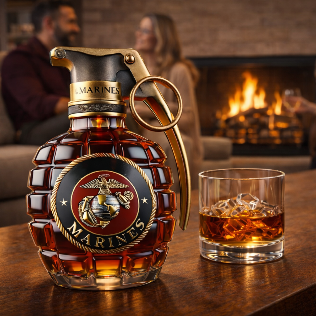 Bouteille de Whisky Grenade - L'Élégance de la Grenade