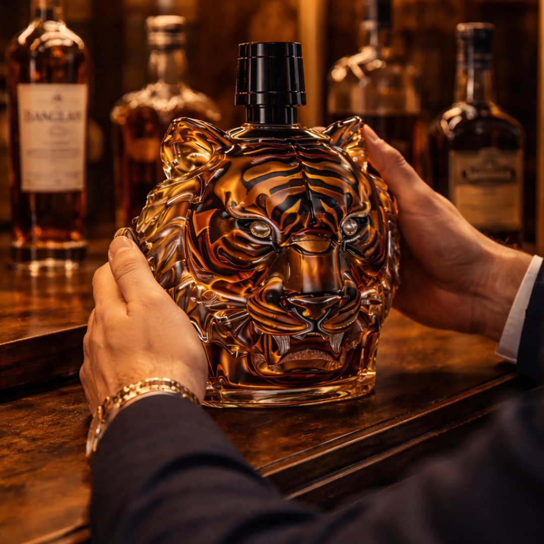 Carafe à Whisky - Édition Tigre
